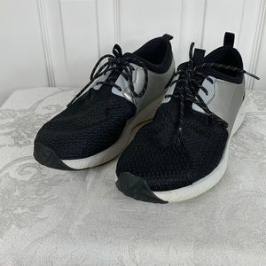 COPY - Merrell black and silver athletic shoes size 9.5. Air cushion soles.